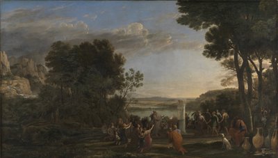 Worship of the Golden Calf by Claude Lorrain